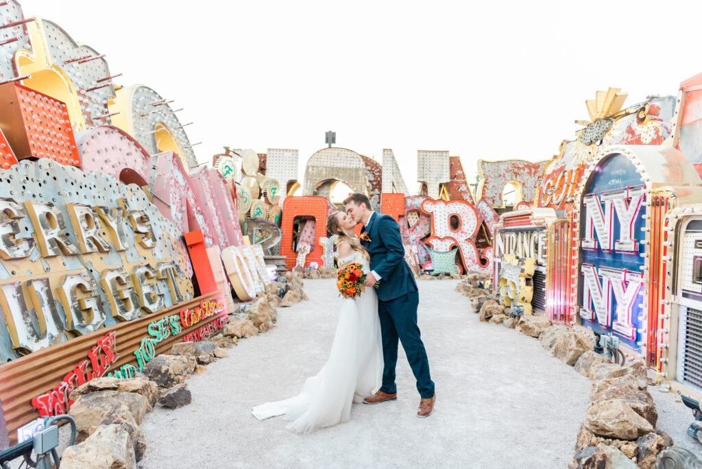 Neon Museum Las Vegas Wedding