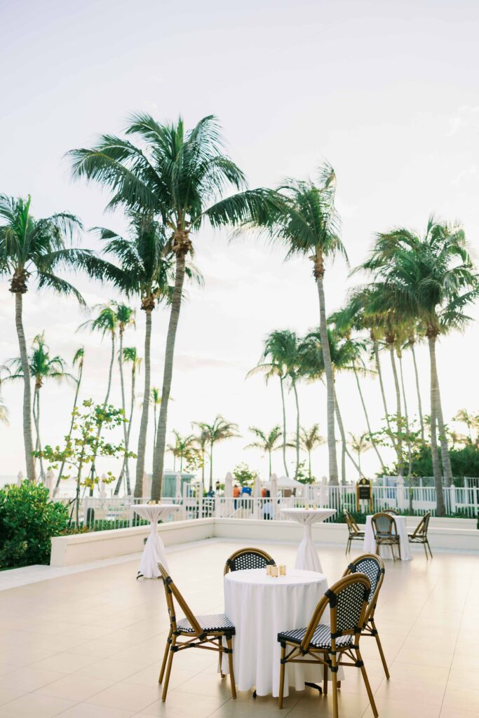 A coastal-inspired wedding at The Casa Marina in Key West.
